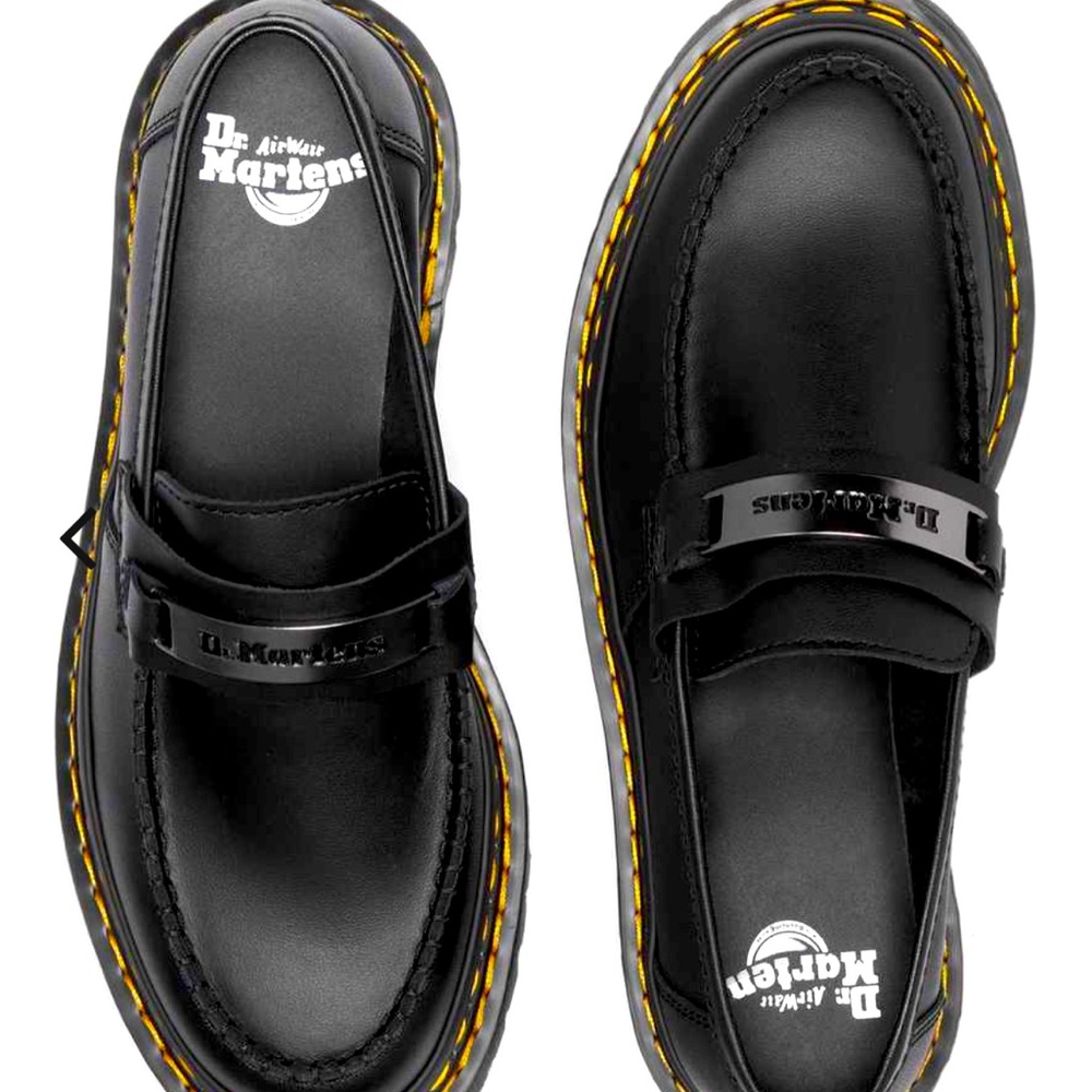 Dr Martens PENTON BEX DOUBLE STITCH LEATHER LOAFERS